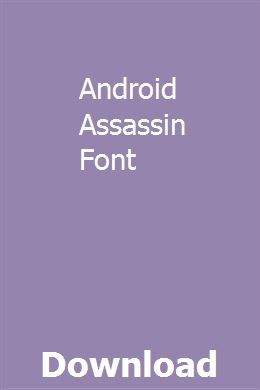 download ttf fonts for android zip